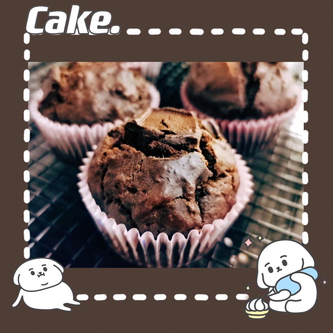 零失败，超级好吃又简单的巧克力马芬