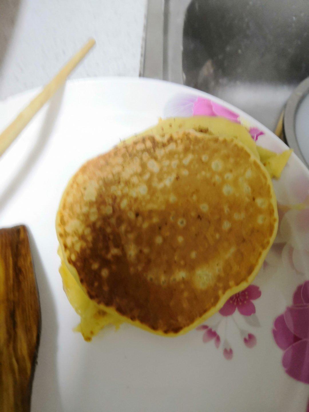 快手香蕉饼
