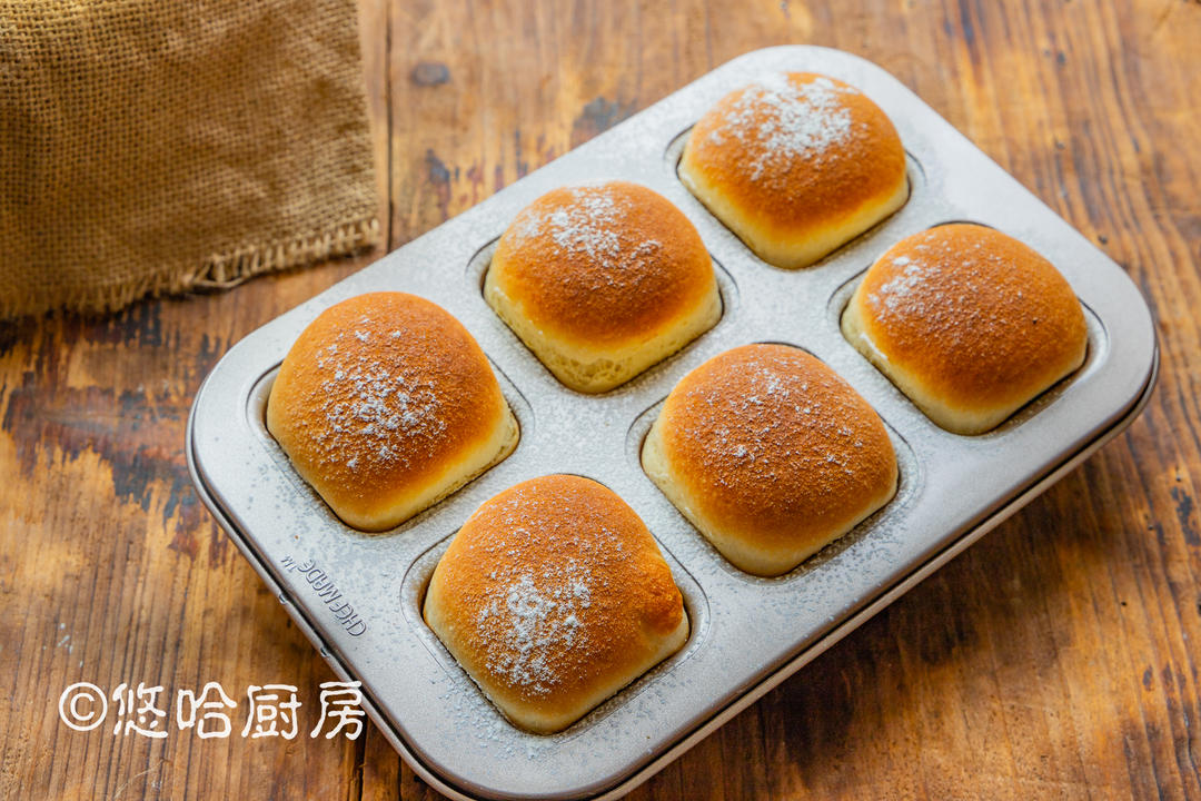 纯奶手撕吐司的做法 步骤1