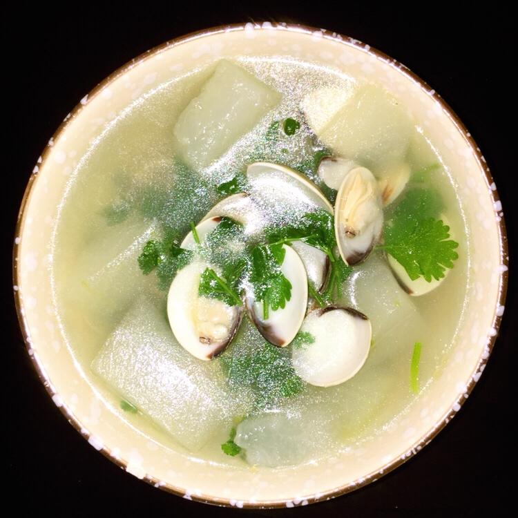 吴佳佳我是吴佳佳做的沙白冬瓜汤