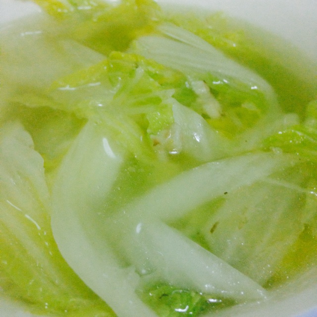 娃娃菜素汤