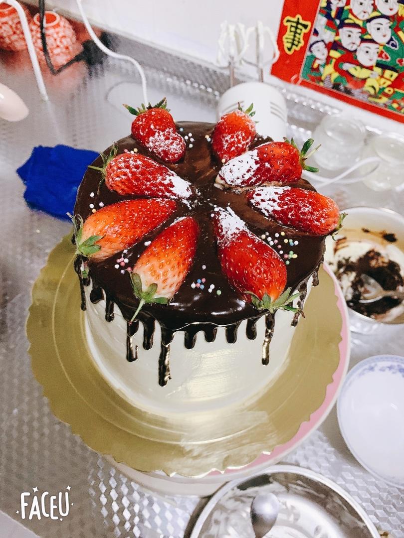 【Mr孟团队】巧克力淋面蛋糕（视频)