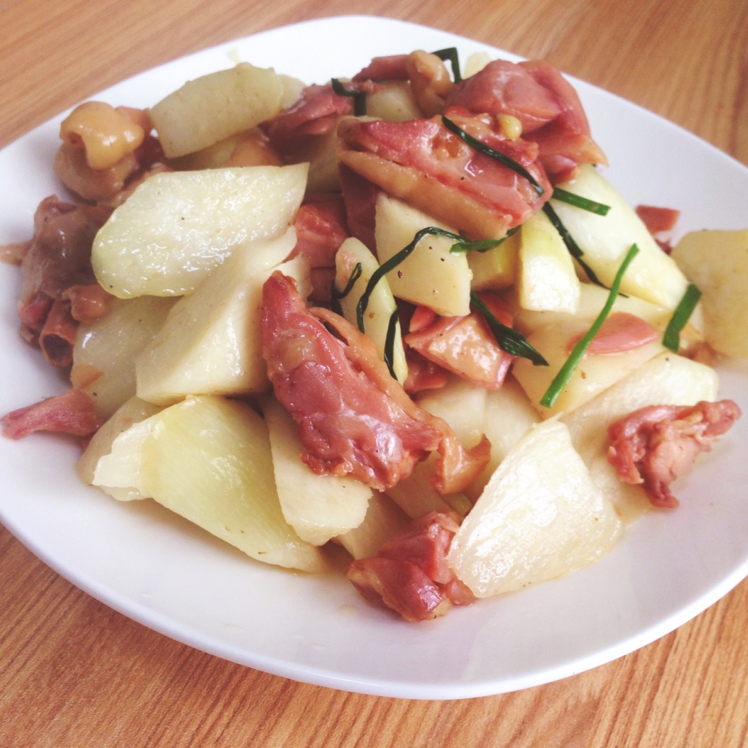 葱烧腊鸡腿