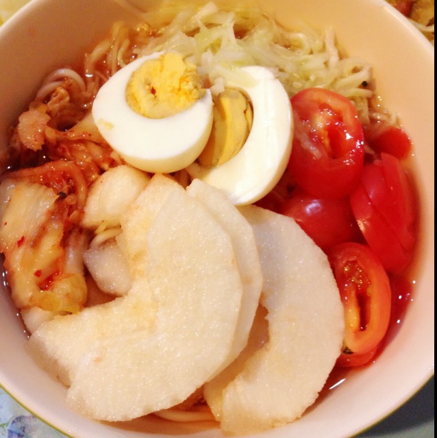 茶汤冷面