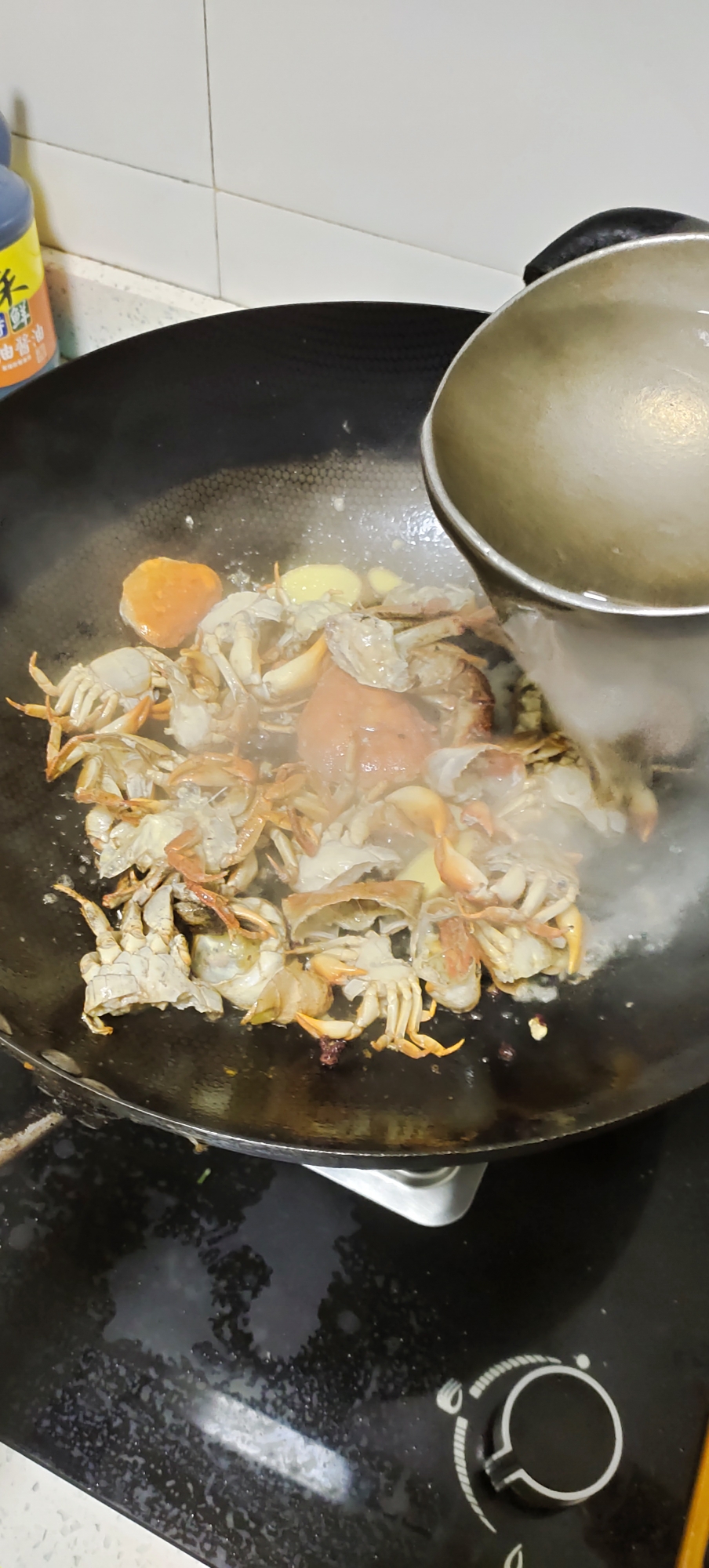 土螃蟹汤的做法 步骤2