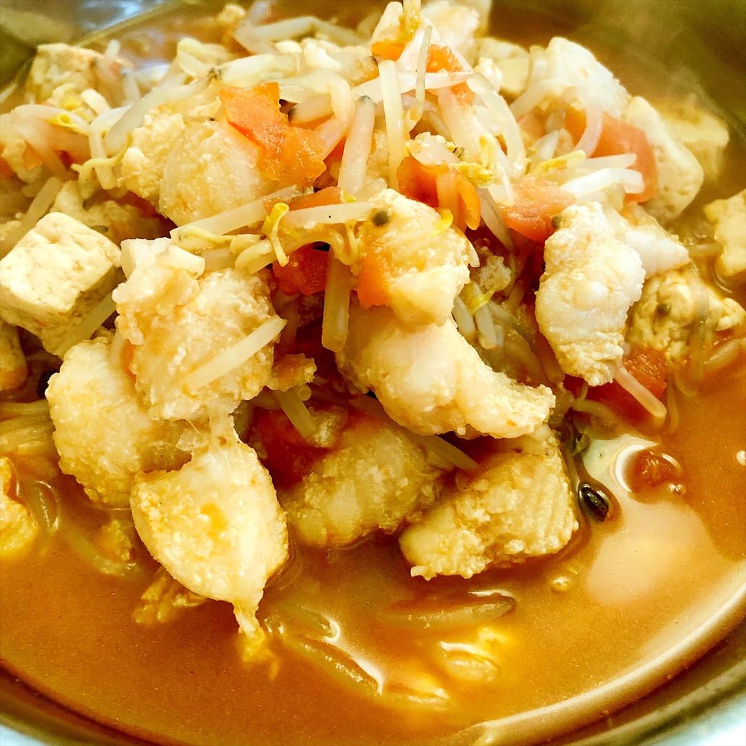 龙利鱼豆腐煲