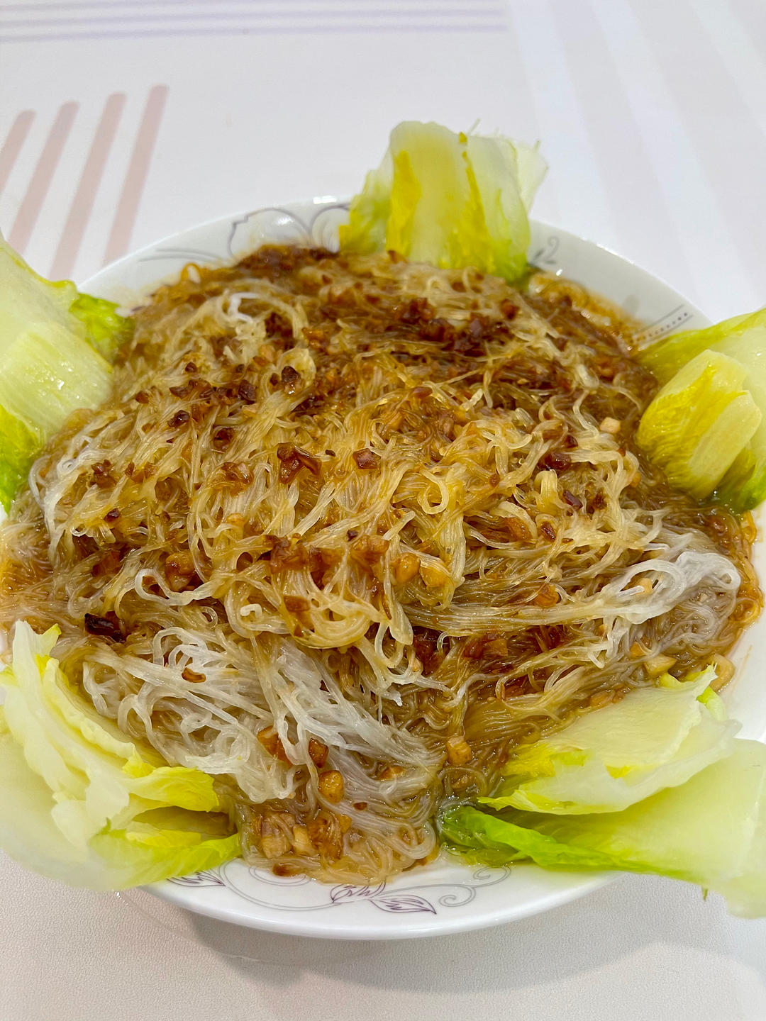 蒜蓉粉丝娃娃菜