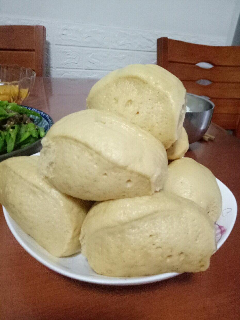 妥妥的红糖开花馒头（酵母版）