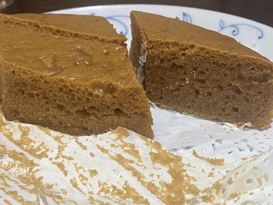 马拉糕，软糯弹韧，香甜细腻，和一般发糕不一样