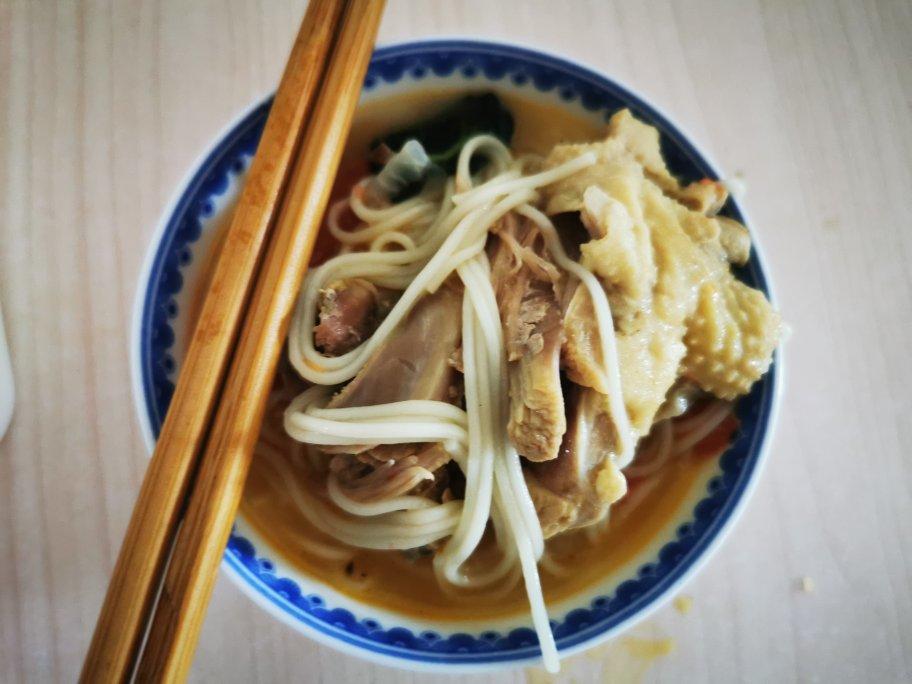 鸡汤面｜鲜嫩咸香鸡油 杭州百家鸡味馆版