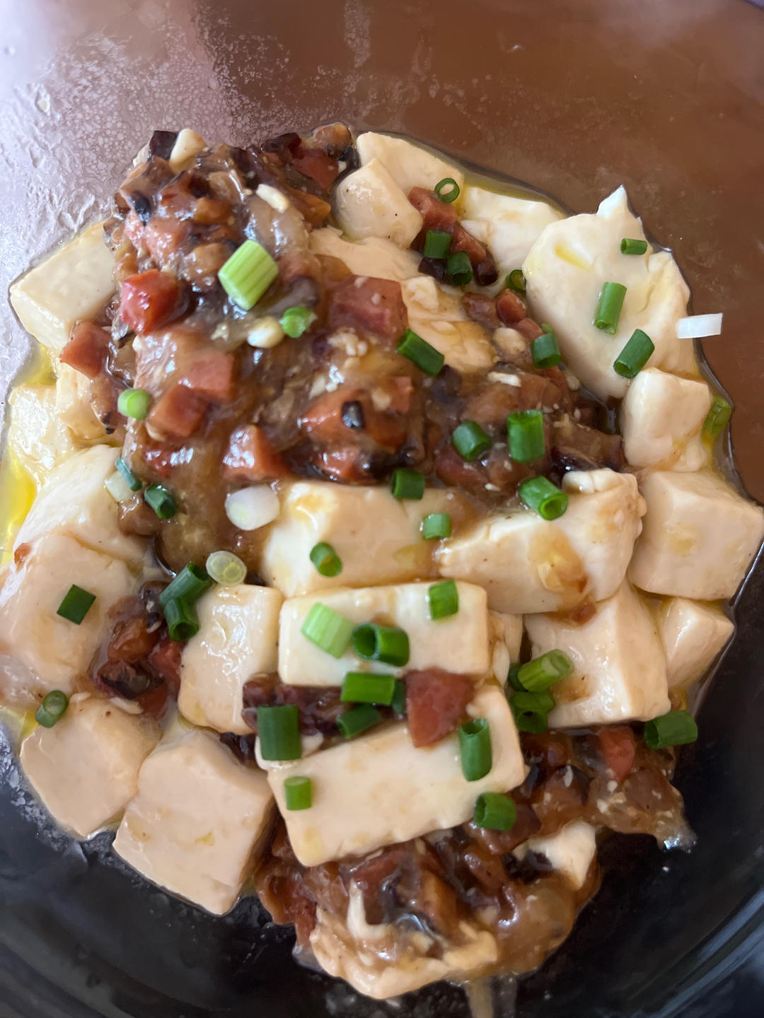 肉末嫩豆腐｜嫩滑口感爽口！这道快手菜超级下饭！！（减脂少油版）