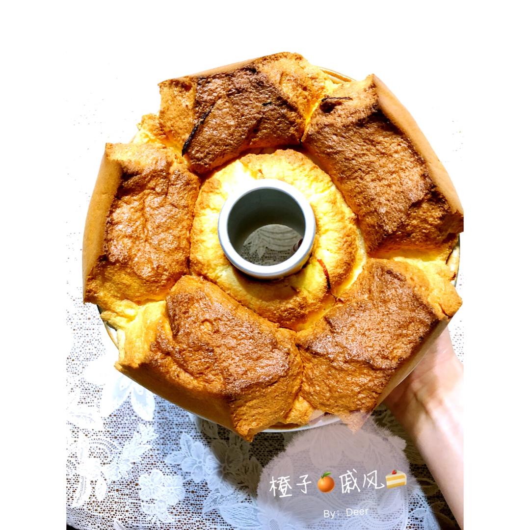 软嫩Q弹，橙香十足——香橙戚风