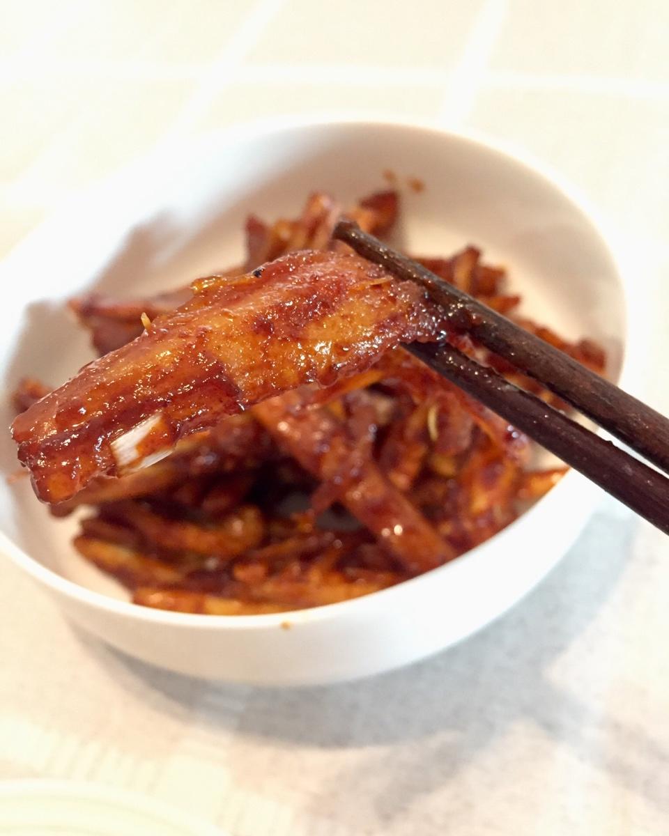 韩式料理煎沙参