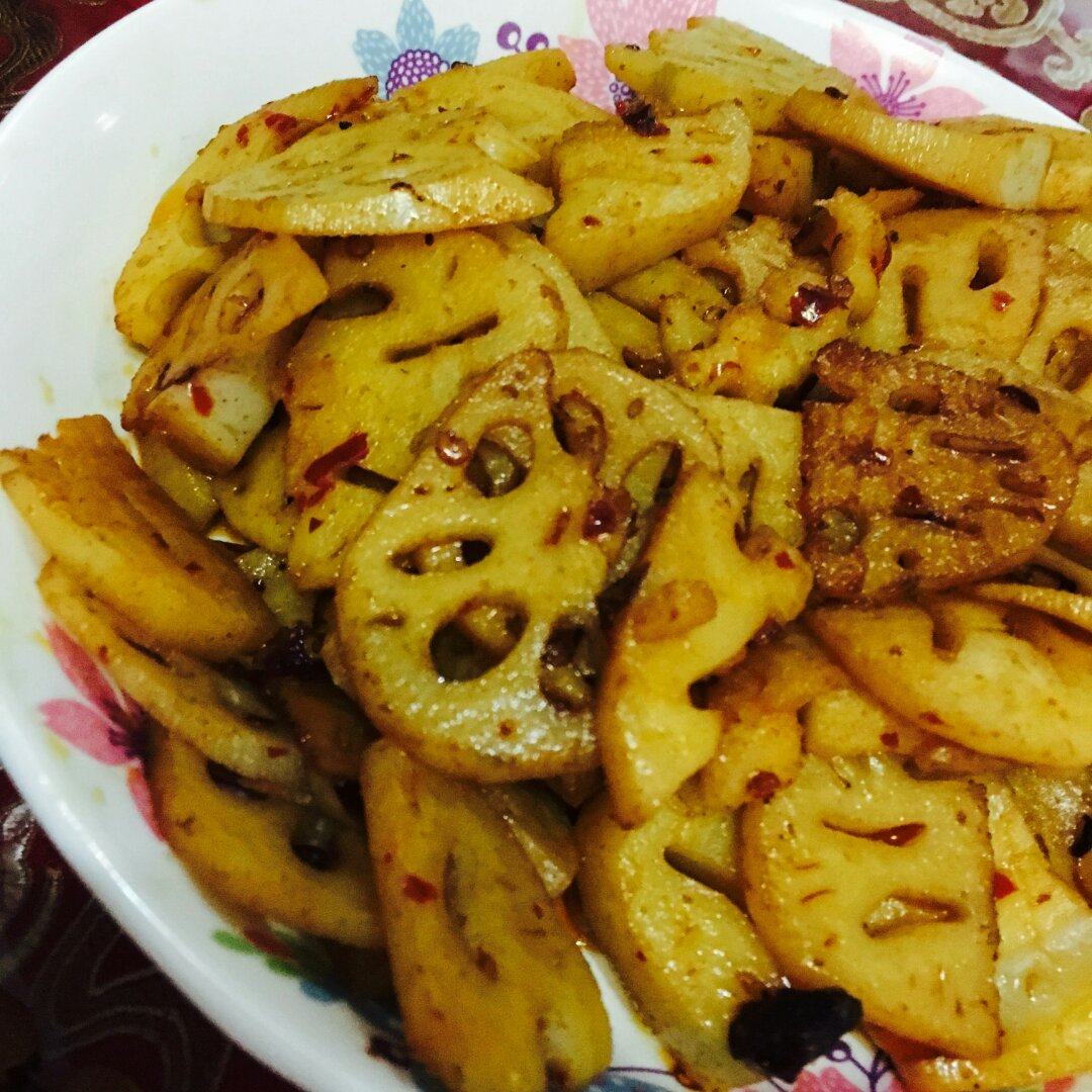 老干妈孜然莲藕