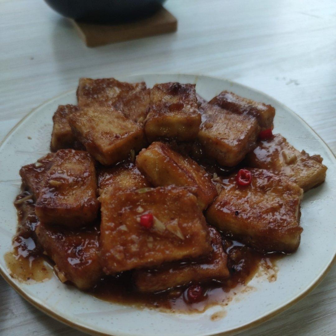 无敌好吃的香煎豆腐