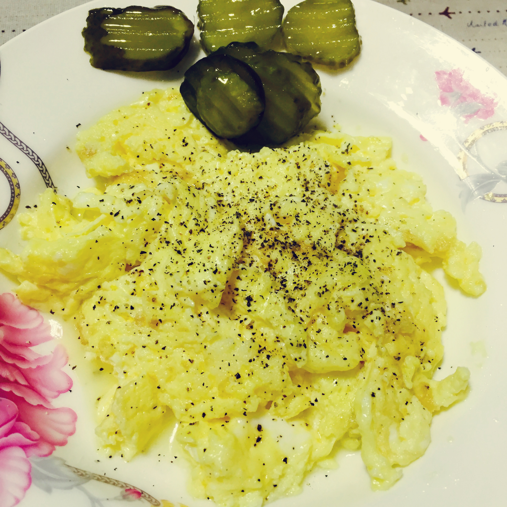 美式炒蛋 scrambled eggs