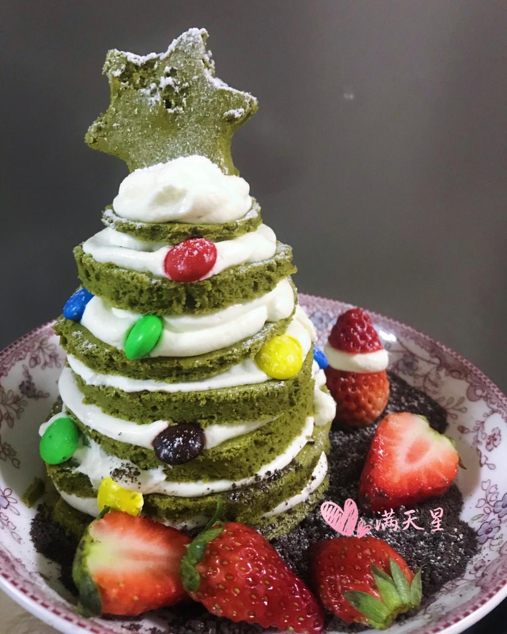 圣诞树蛋糕