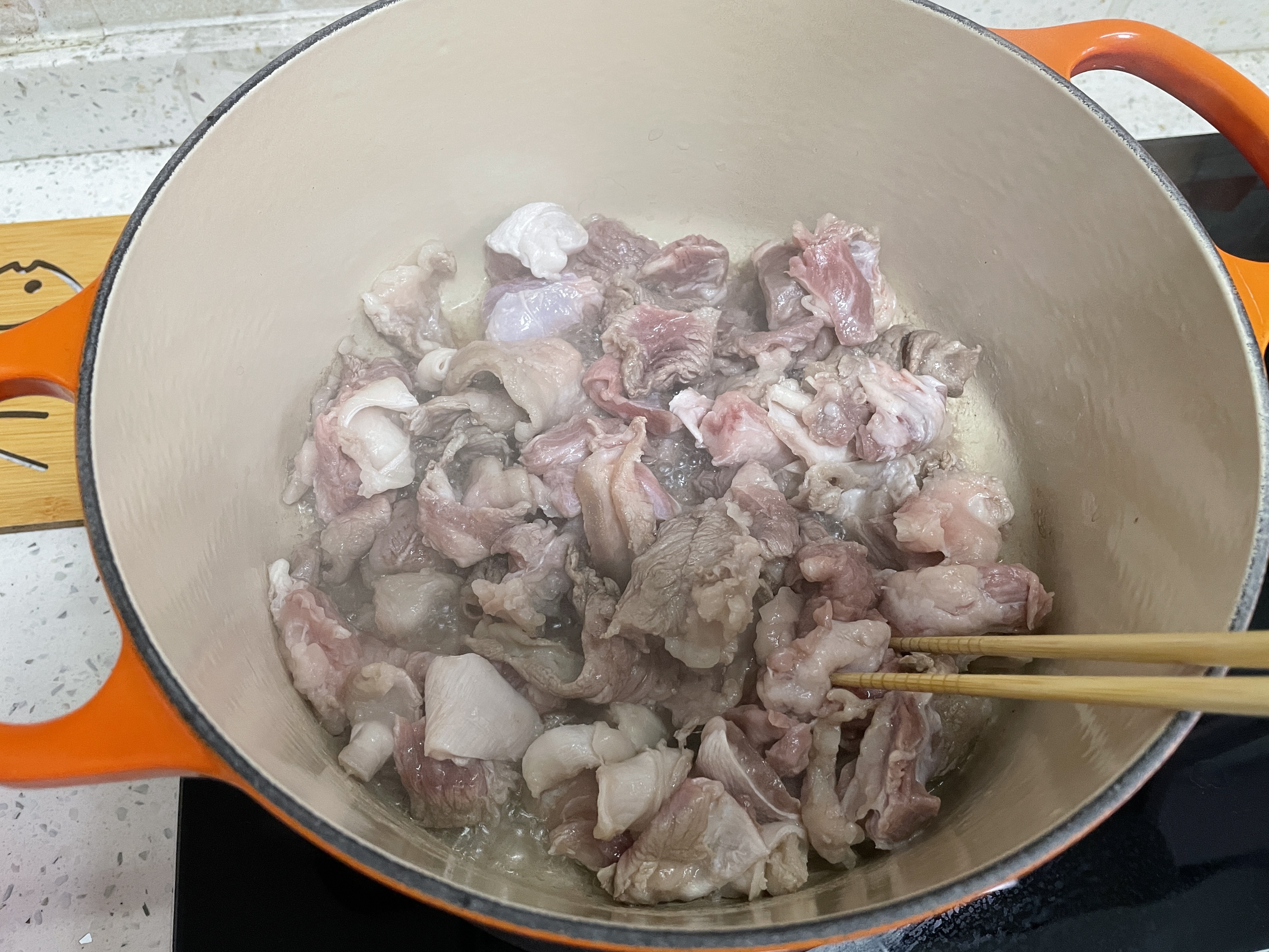 方便家庭操作的日式牛肉咖喱饭-焦化洋葱版的做法 步骤10