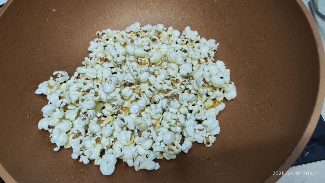 一招搞定小朋友的黄油焦糖爆米花，简单又好吃