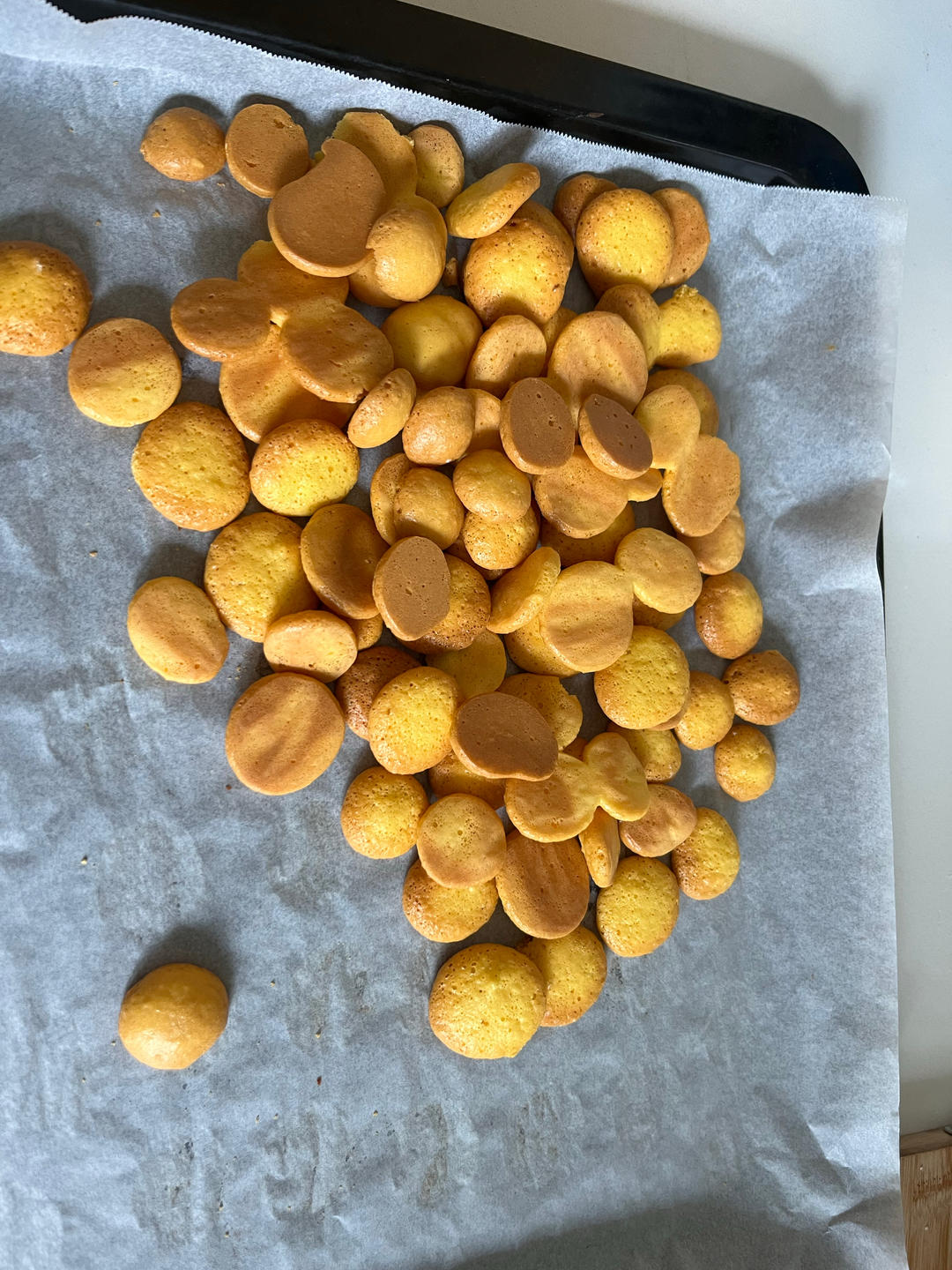 无黄油！蛋黄小饼干