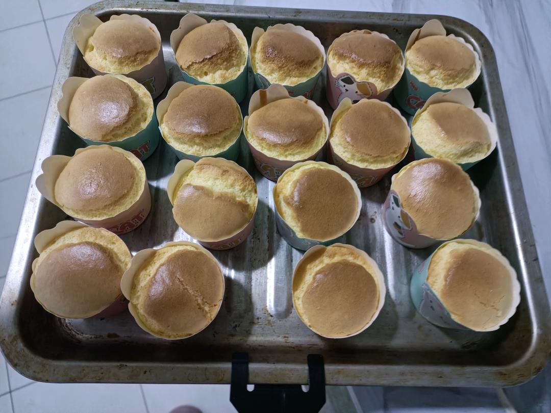 消耗淡奶油---淡奶油戚风蛋糕