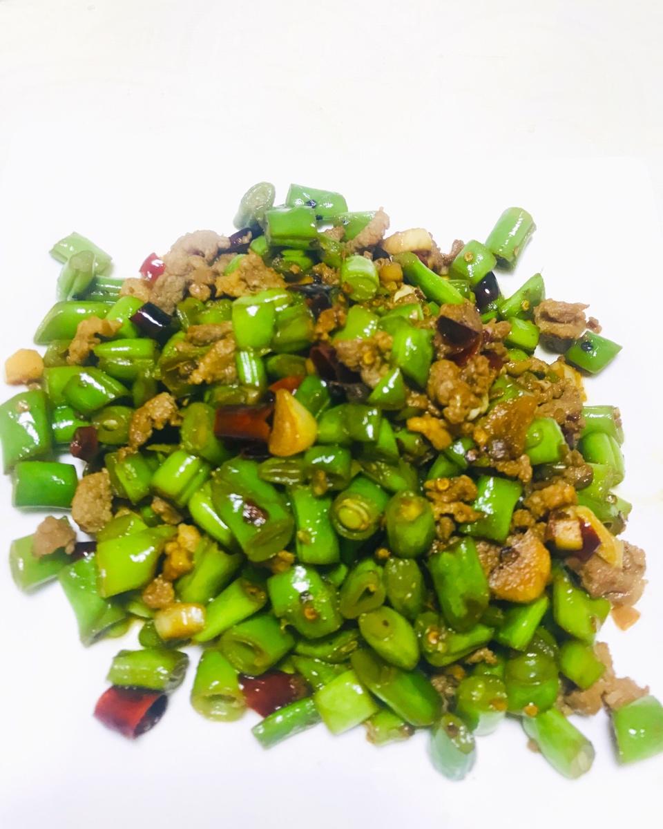 四季豆炒肉