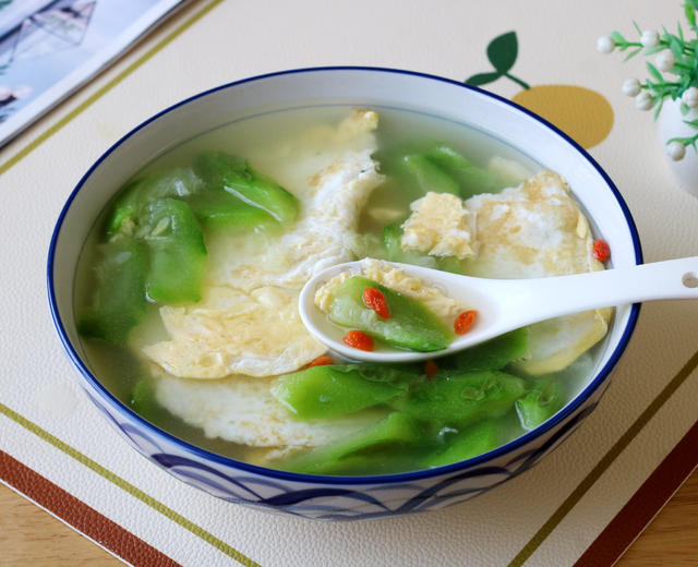 丝瓜鸡蛋汤的做法