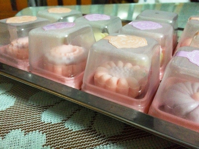 冰皮月饼（椰浆皮豆沙馅）