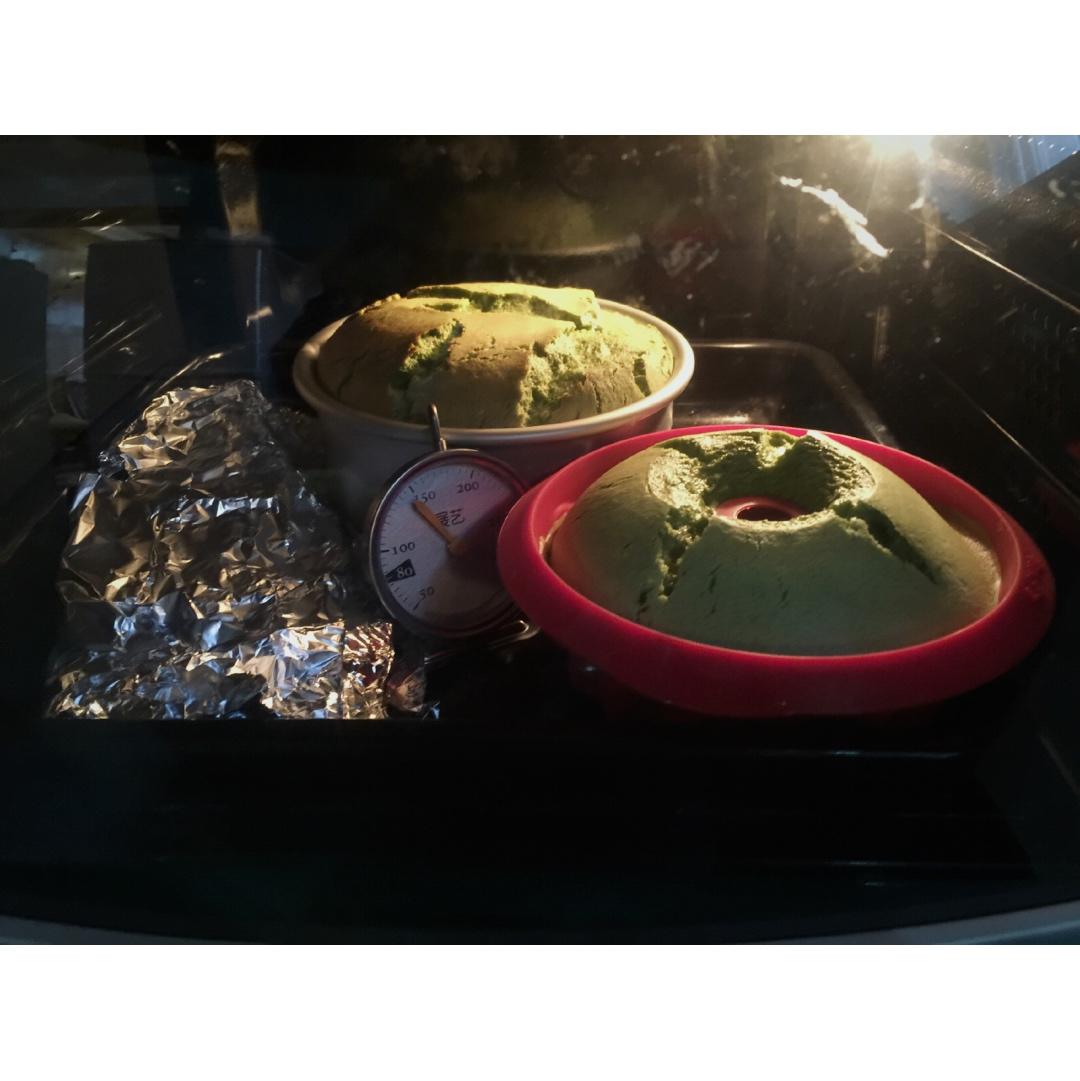 无油抹茶酸奶戚风（两蛋）