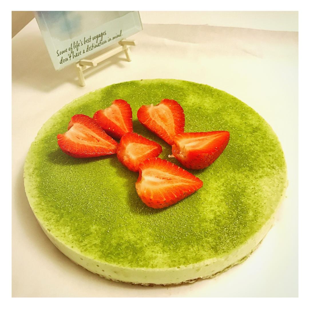 抹茶芝士蛋糕（减糖版）