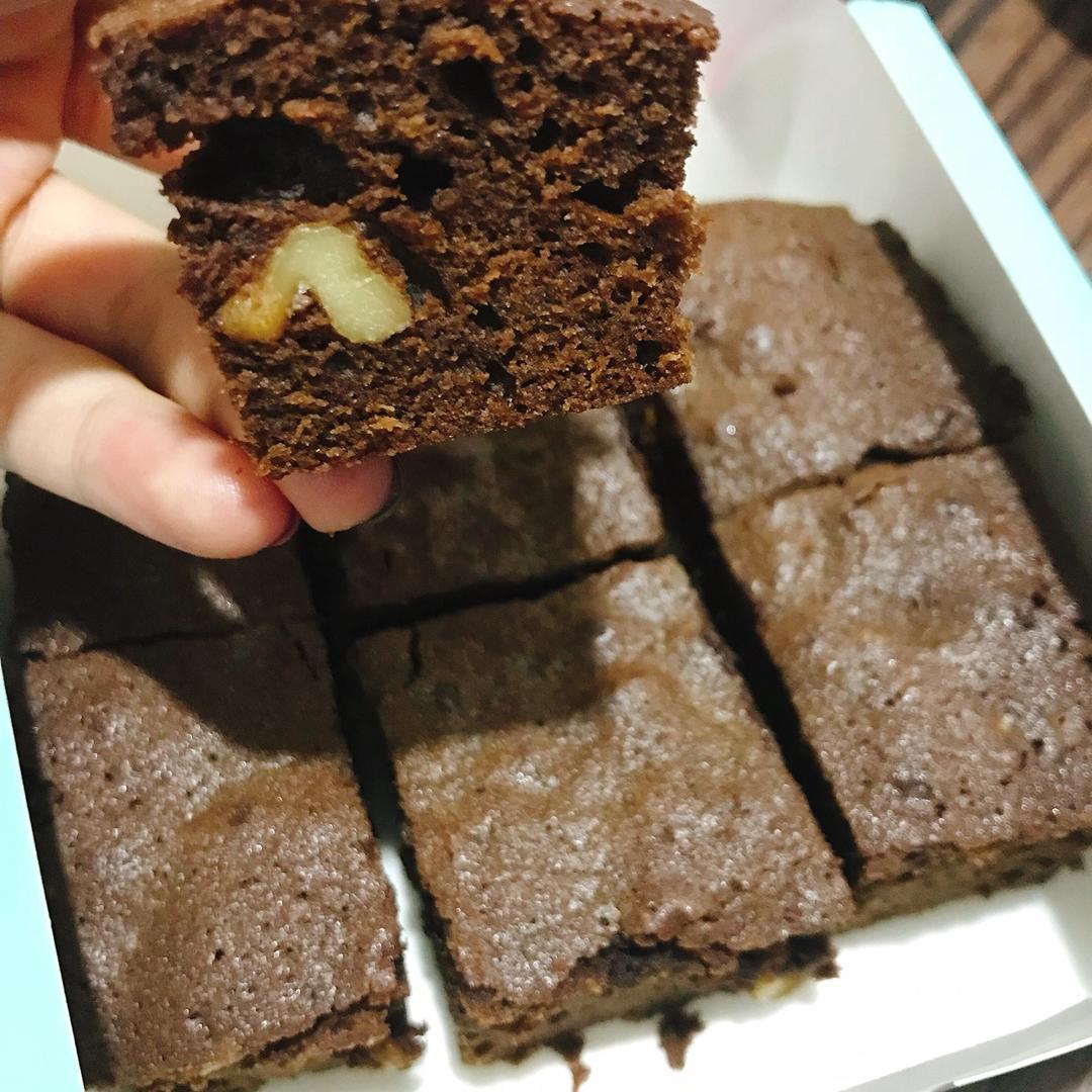 美式经典配方：巧克力布朗尼（The Perfect Brownies)