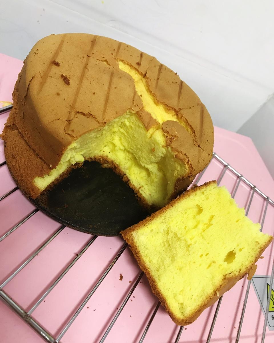 6寸戚风蛋糕零失败版