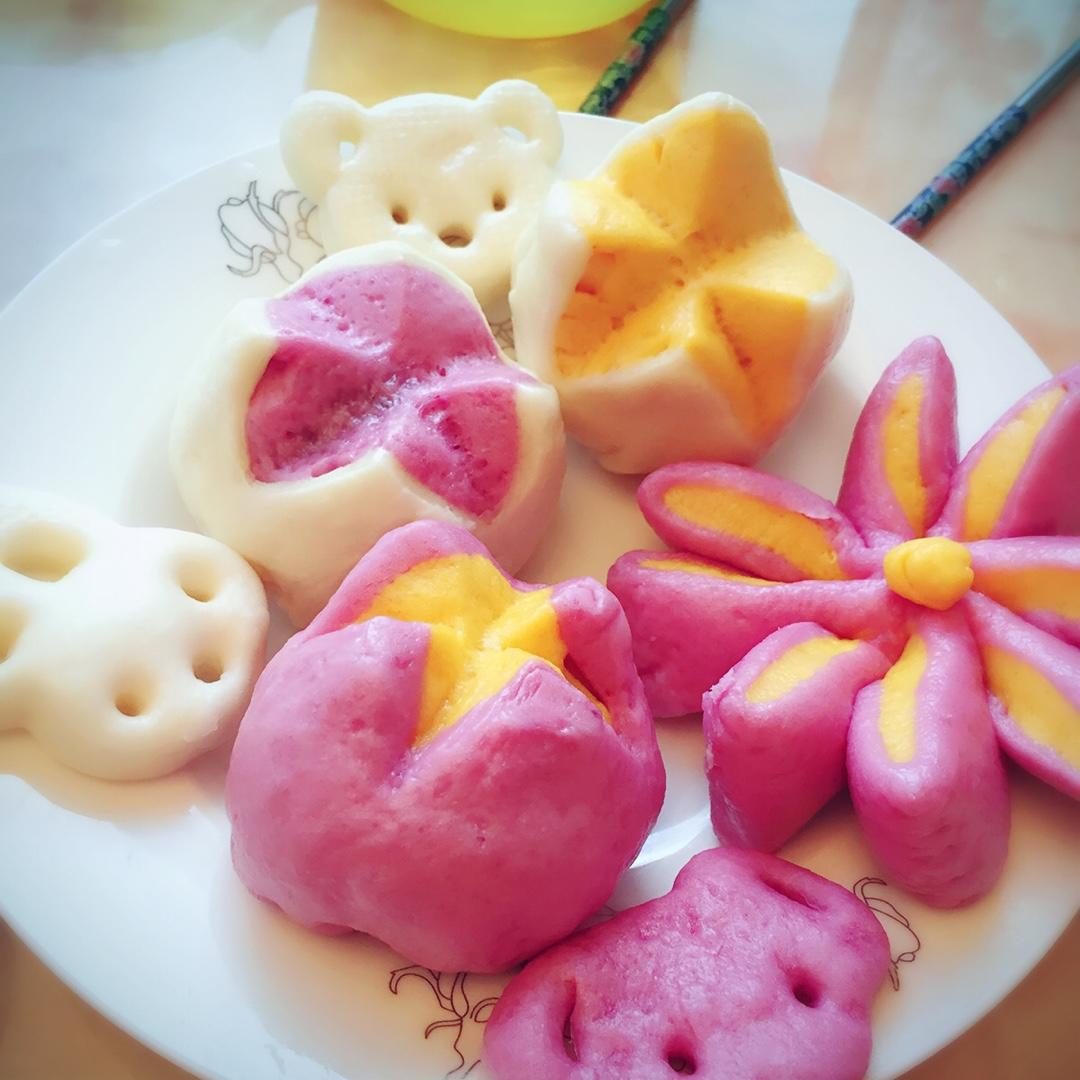 妈妈派菜谱--趣味卡通馒头