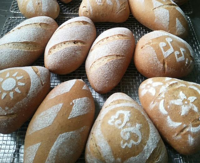 全麦红糖麻薯软欧(核桃蜜豆)的做法