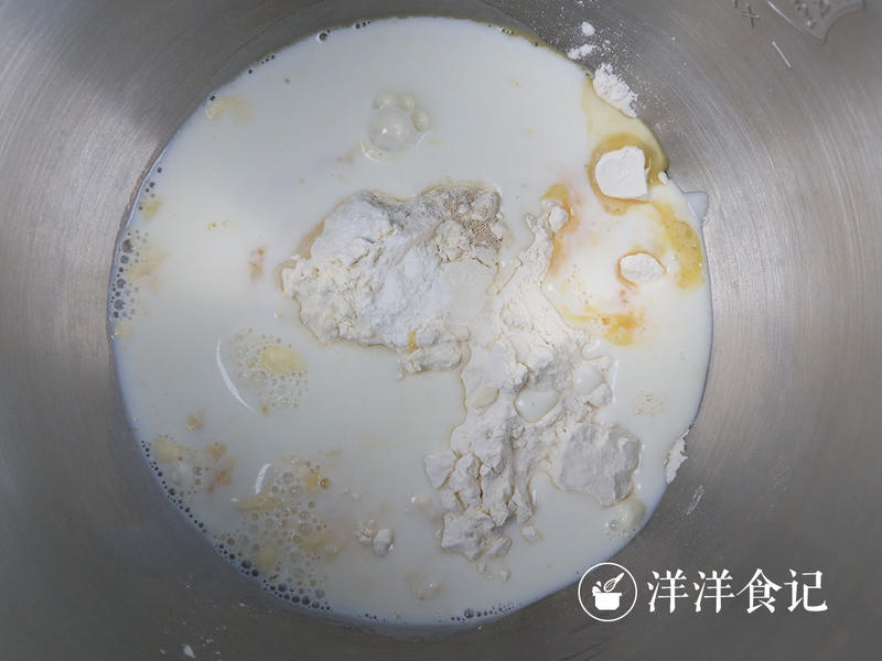 纯奶手撕吐司的做法 步骤1