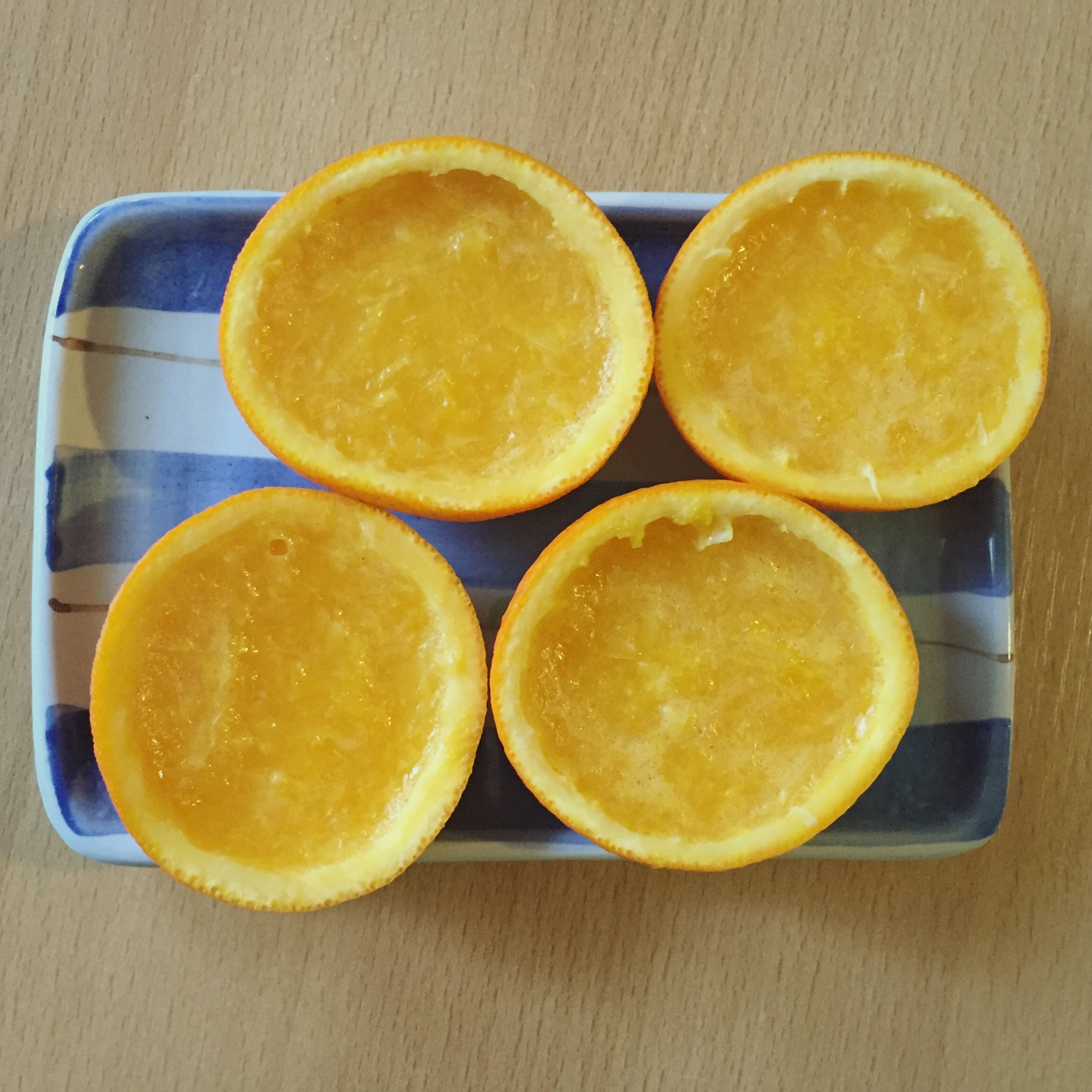 香橙果冻