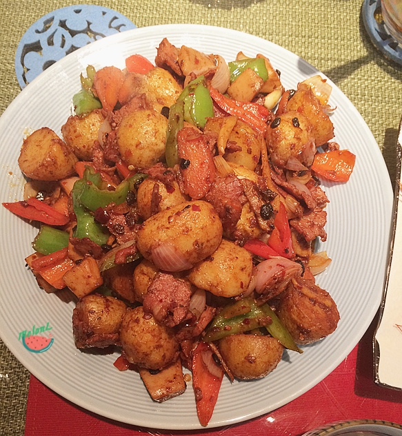 麻辣干锅小土豆