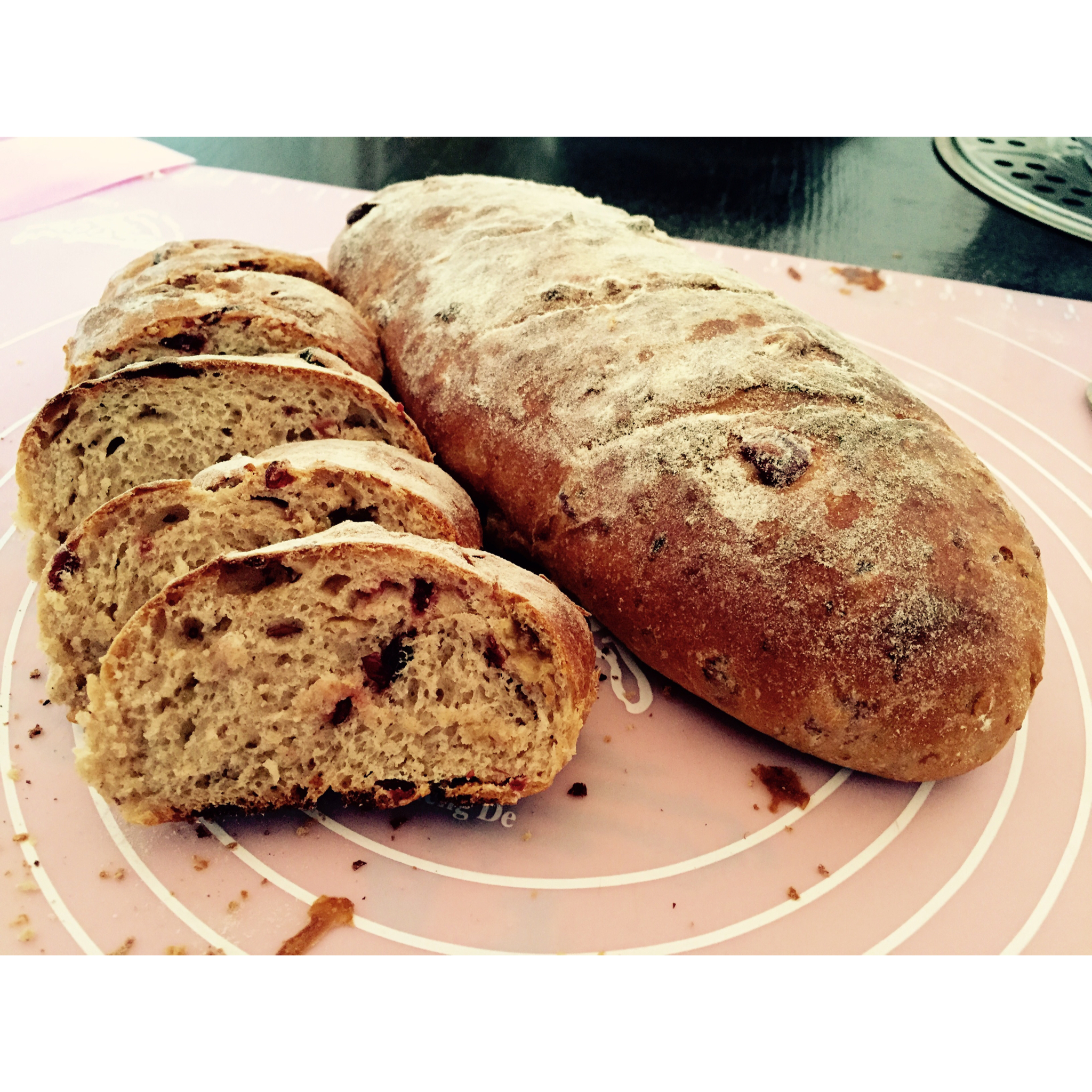 全麦核桃包～软欧包