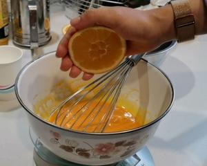清新脱俗香橙蛋糕卷的做法 步骤3