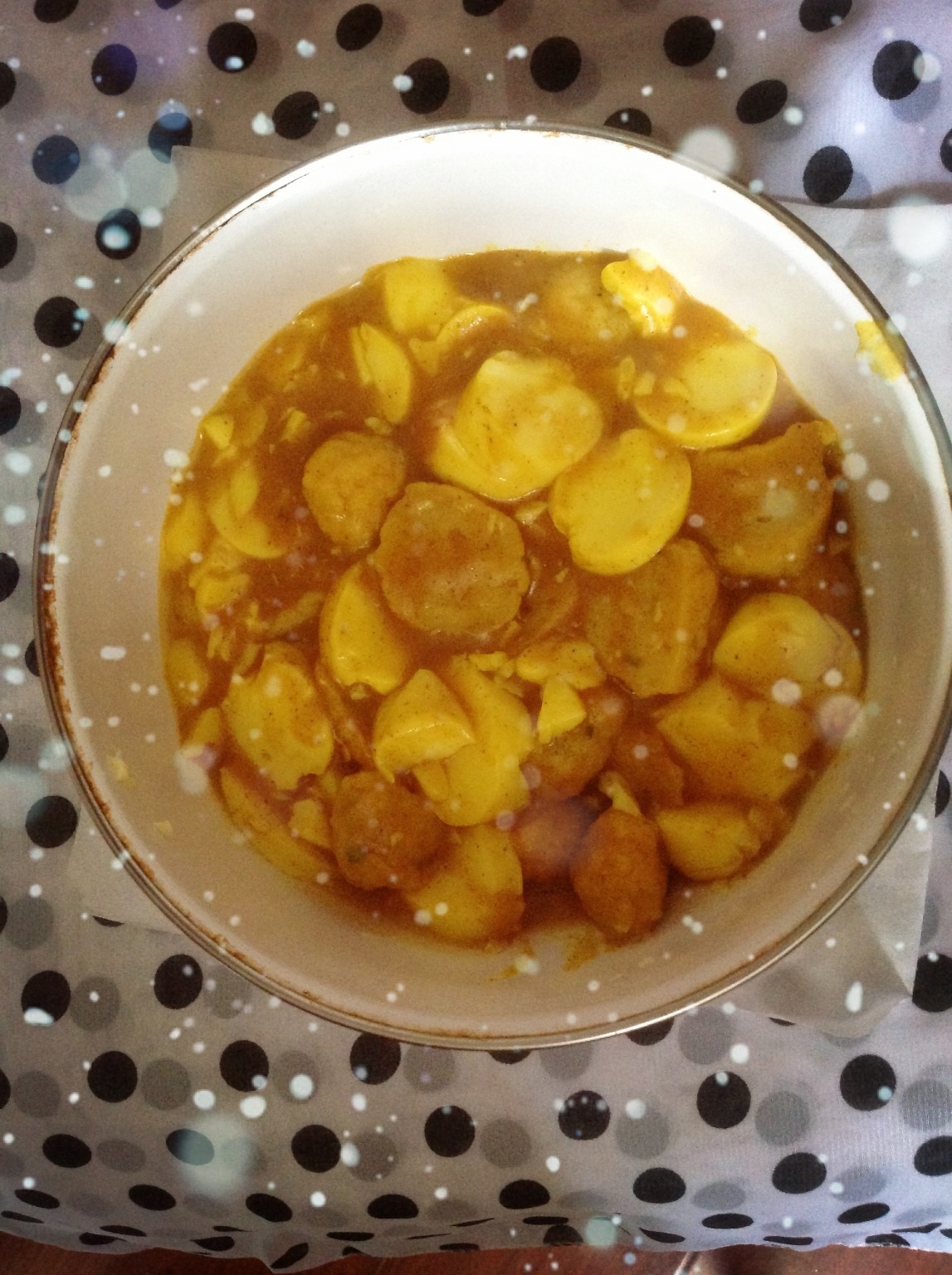 咖喱玉子豆腐
