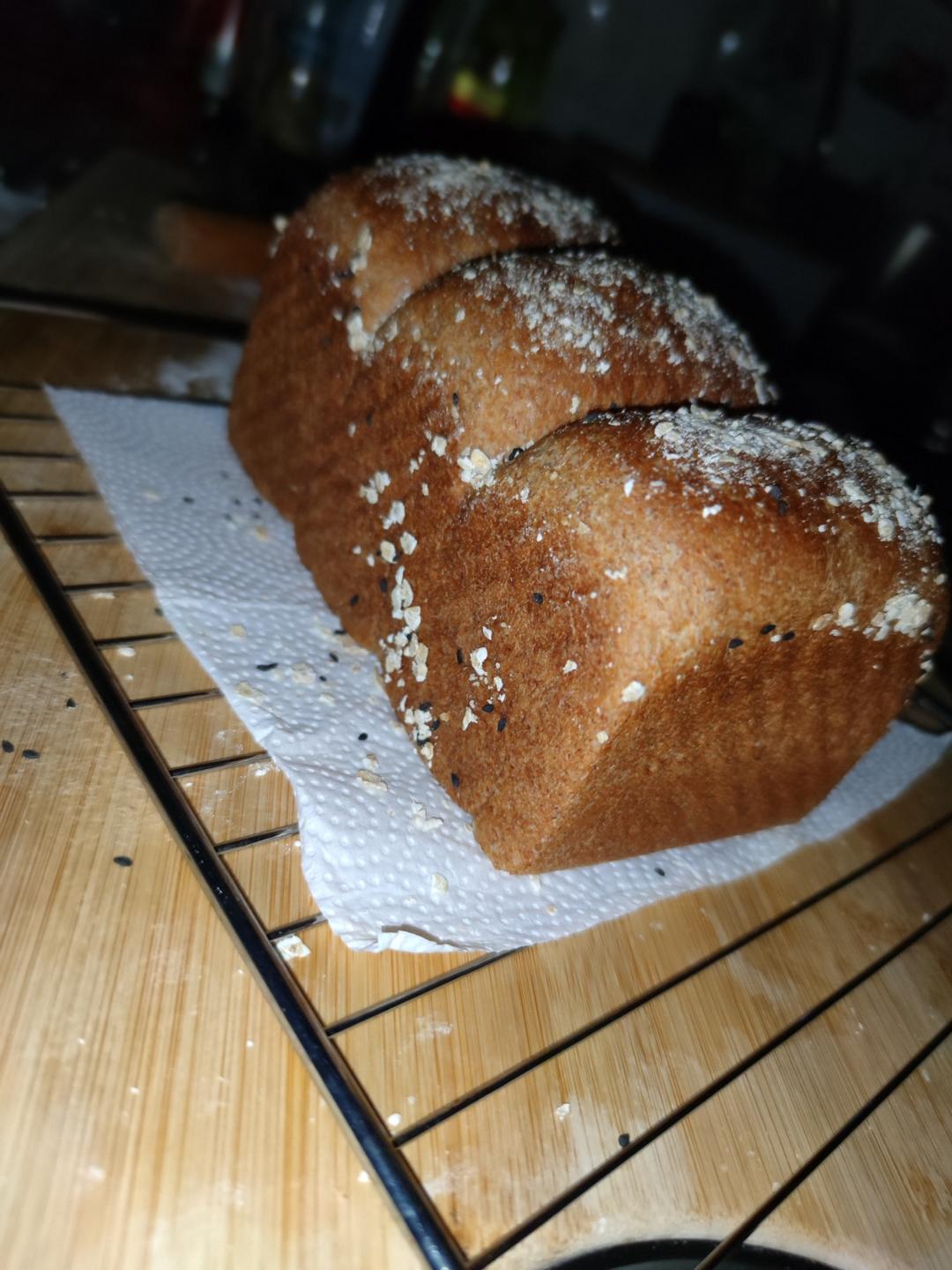 100%真•全麦吐司