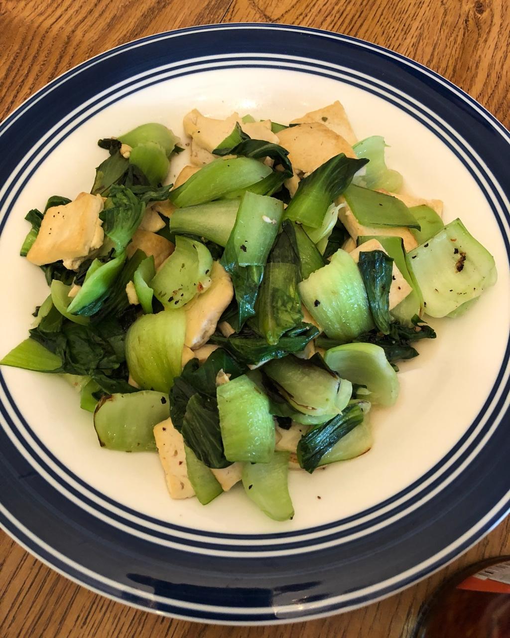 青菜豆腐