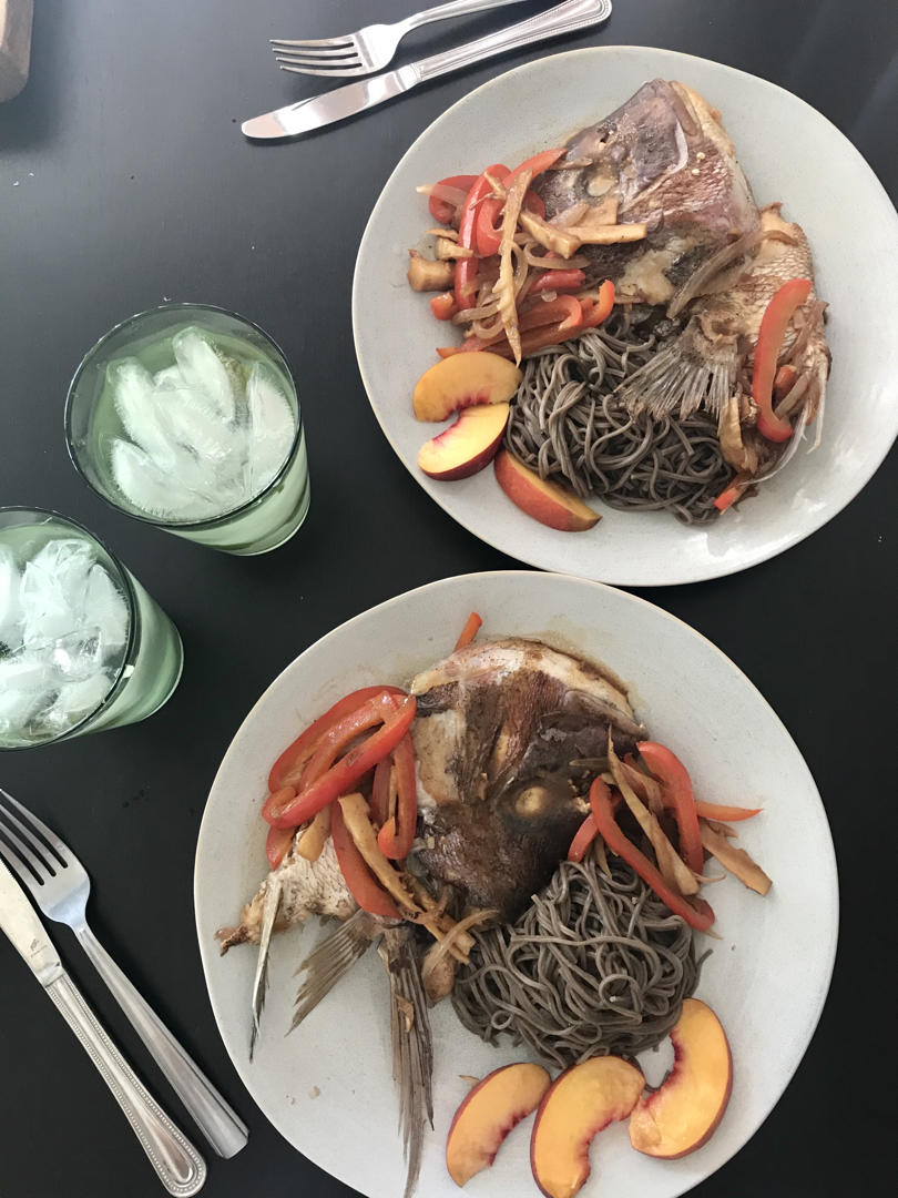 🐟《真鲷料理》真鲷两吃 /part2红焖雷笋真鲷鱼头🐟当季食材搭配，下饭好味道❤️