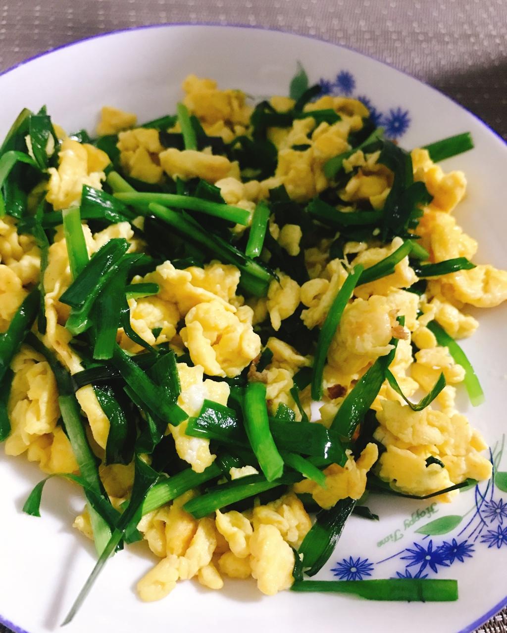 韭菜炒鸡蛋