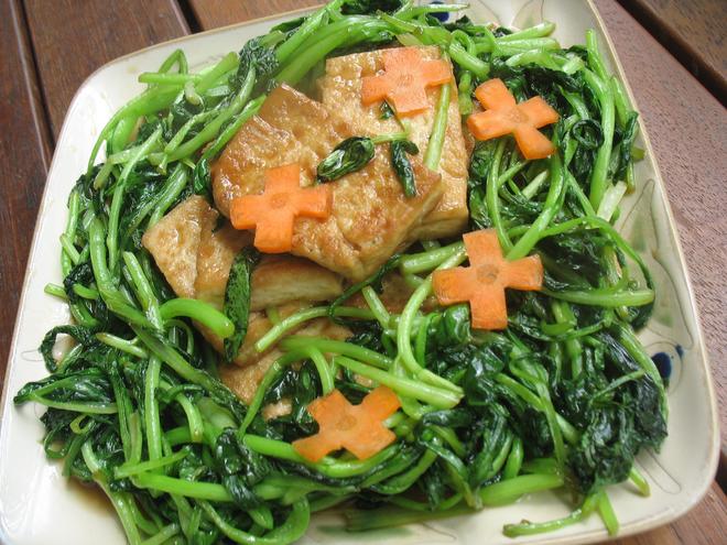 青菜豆腐的做法