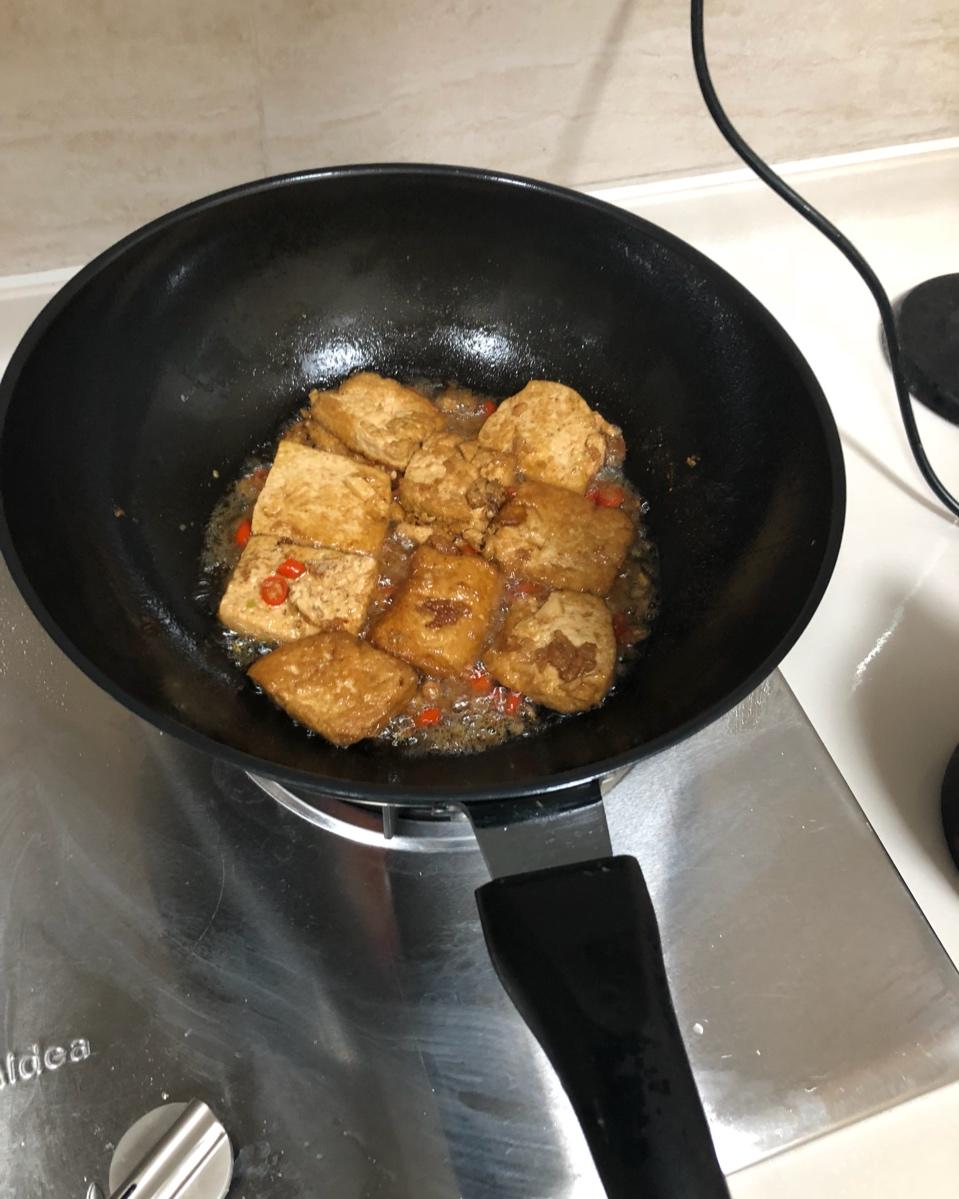 外酥里嫩的煎豆腐