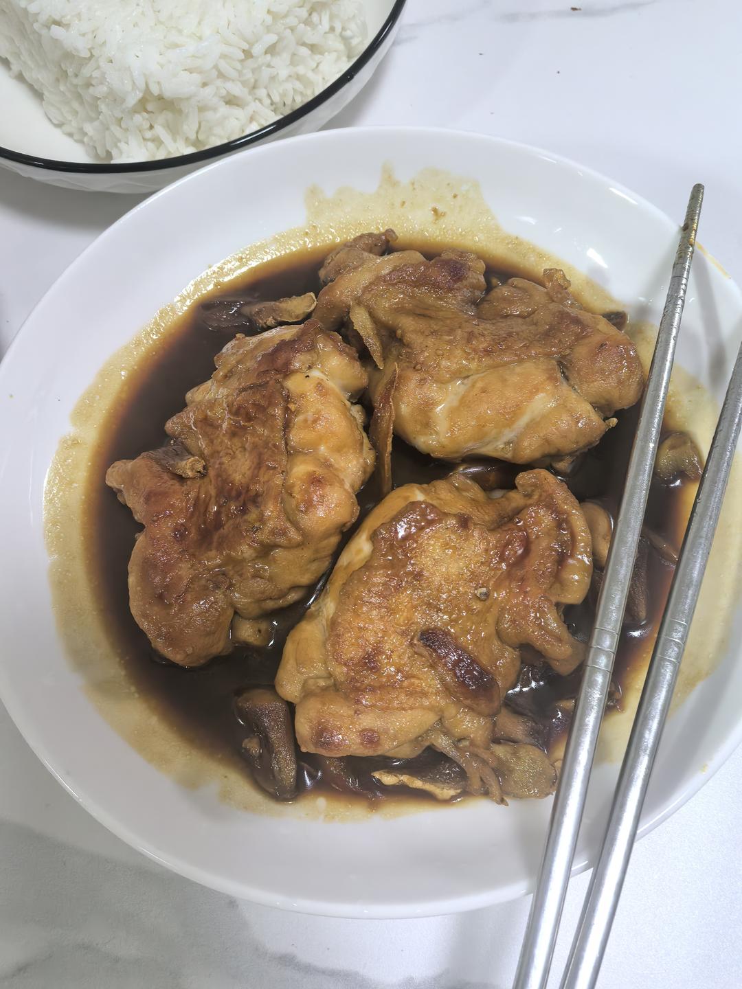 照烧鸡腿饭
