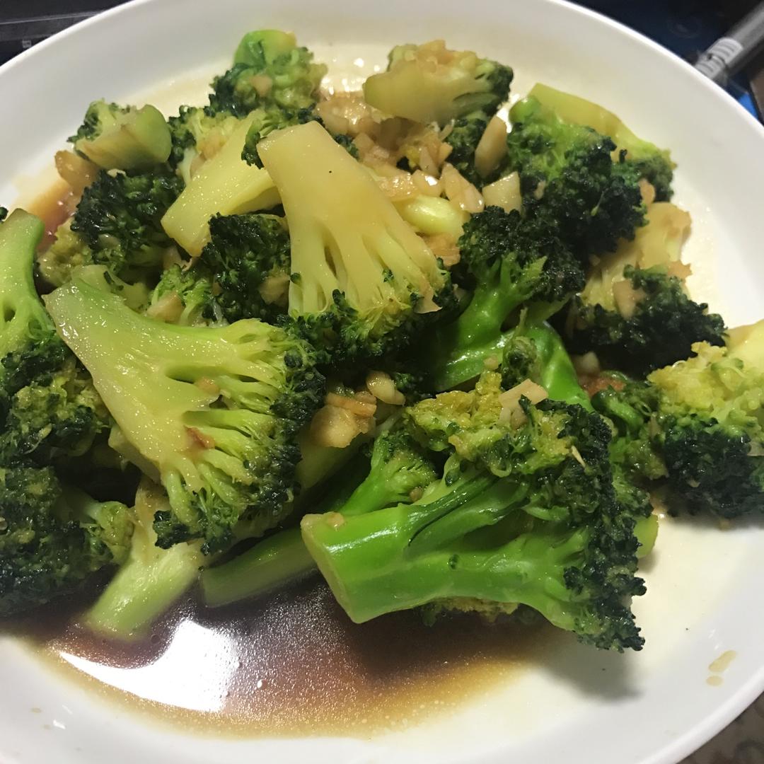 蚝油蒜蓉西兰花