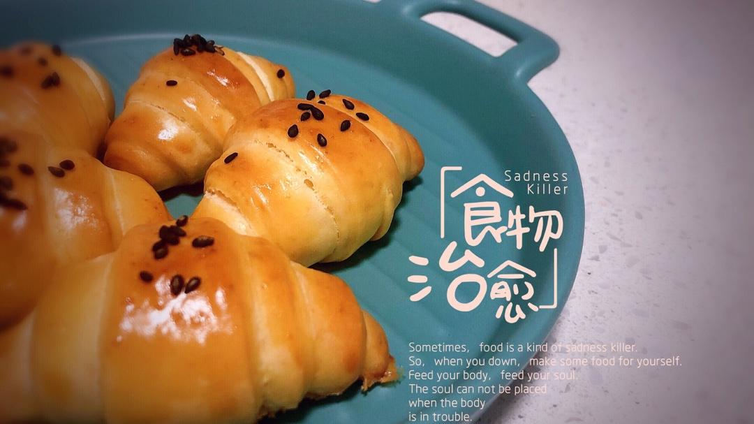 奶香牛角包—新手入门级的面包