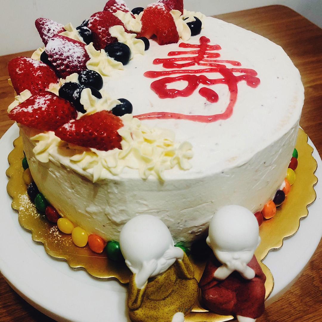 《Tinrry+》草莓奶油蛋糕（8寸配方）